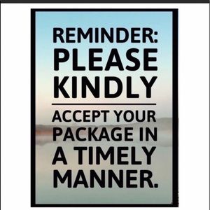 Please except your offer is in a timely manner.